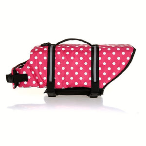 Dog Life Jacket Reflective Swimming Vest