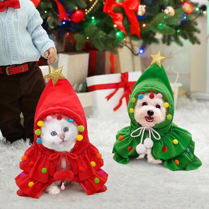 Festive Christmas Costume for Small Pets