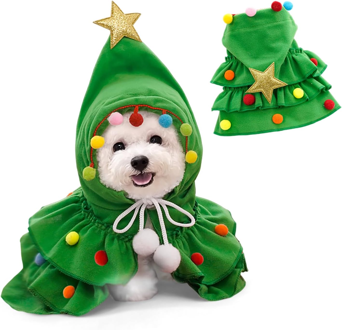 Festive Christmas Costume for Small Pets