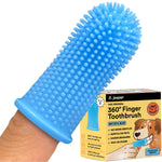 Silicone dog toothbrush