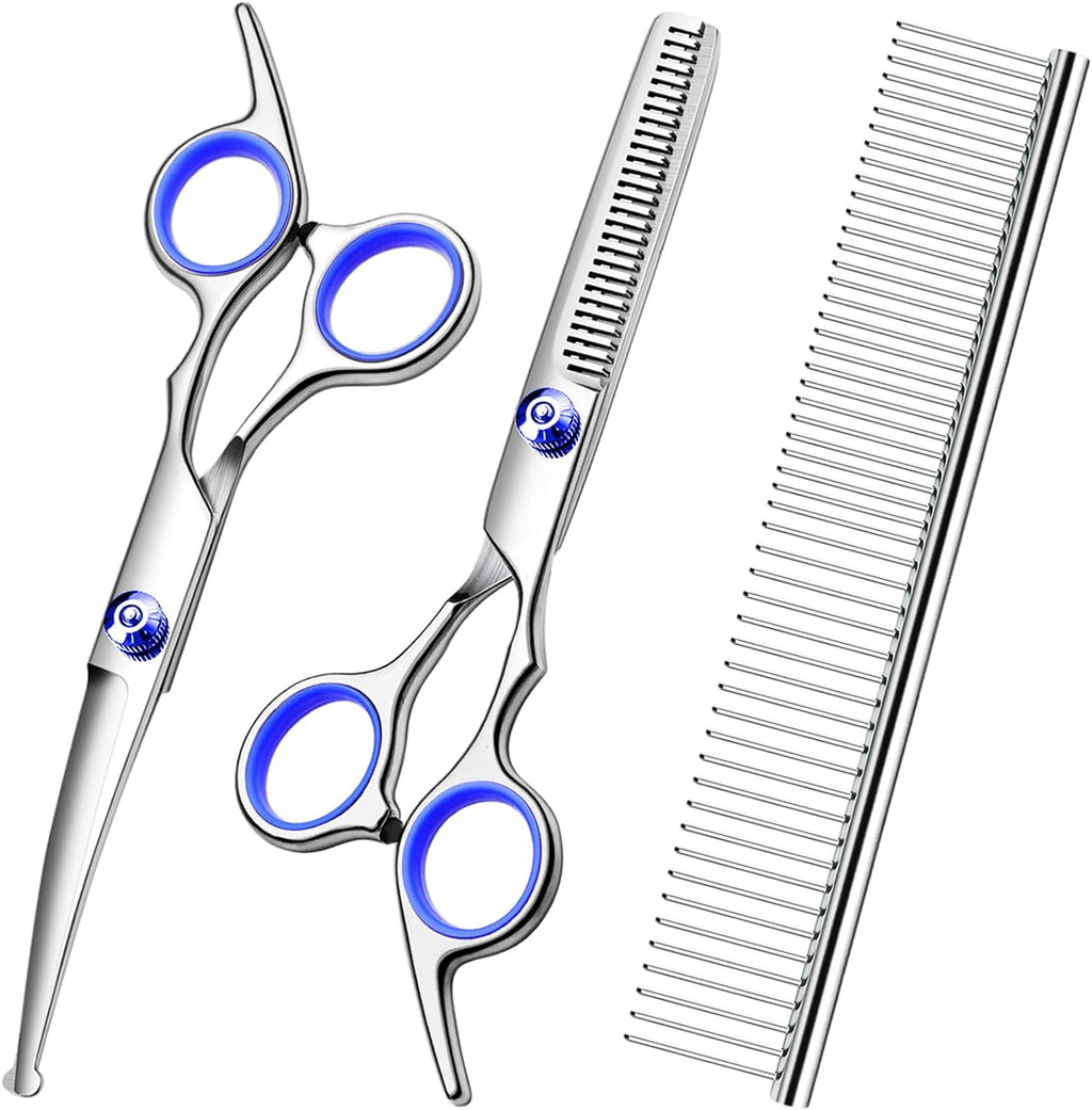 Professional 3 in1 Dog Grooming Scissors Kit