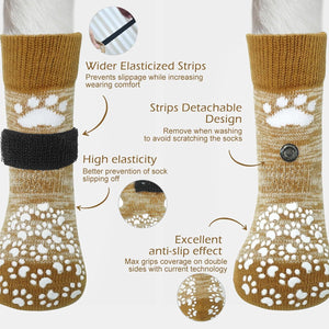 Anti Slip Dog Socks to Prevent Licking Paws