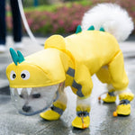 Puppy Dog Four-Legged Raincoat Waterproof